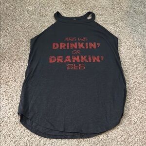 Black and Red Ole Red Tank Top